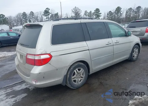 2006 Honda Odyssey Ex-L z USA, uszkodzony, nr VIN 5FNRL38606B409523